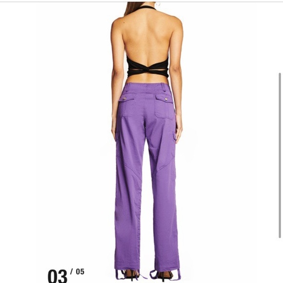 SOLD‼️Purple Iamgia cargo pants - Picture 5 of 5